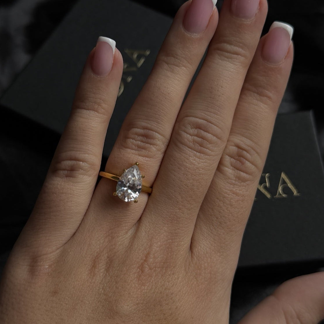 Pear Ring