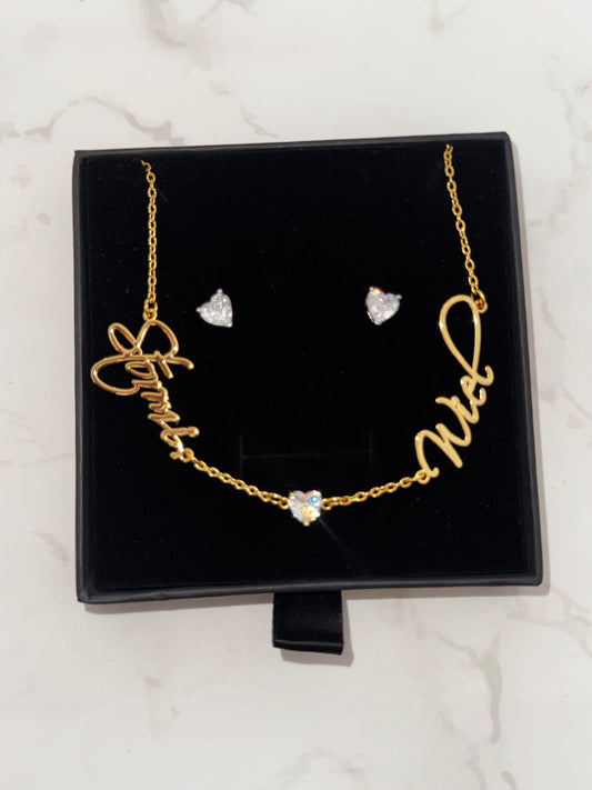 Heart Stud Ear Ring